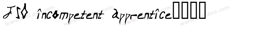 FSO incompetent apprentice字体转换